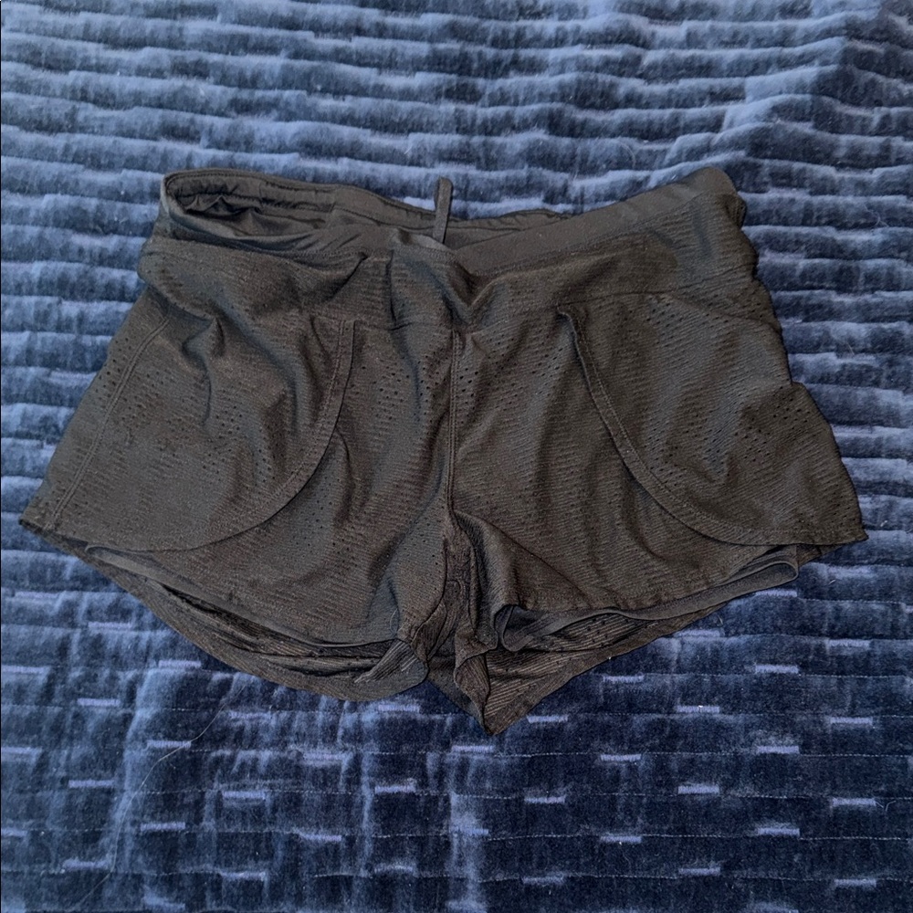 Athleta Charcoal Athletic Shorts